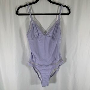 Victoria's Secret One Peice Swimwear Women's 12 Light Purple Strappy Sleeveless